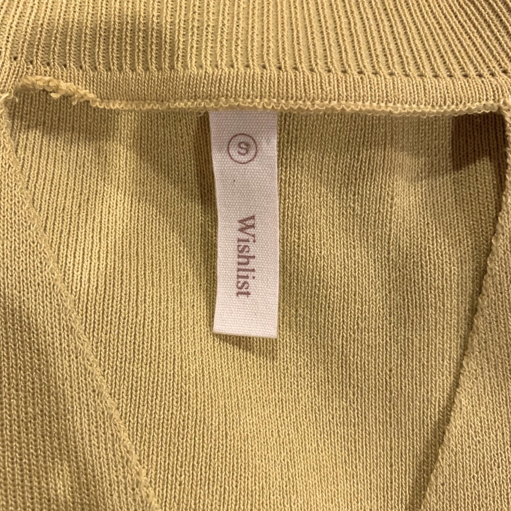 Wishlist Gold Knit Dress - Picture 6 of 6
